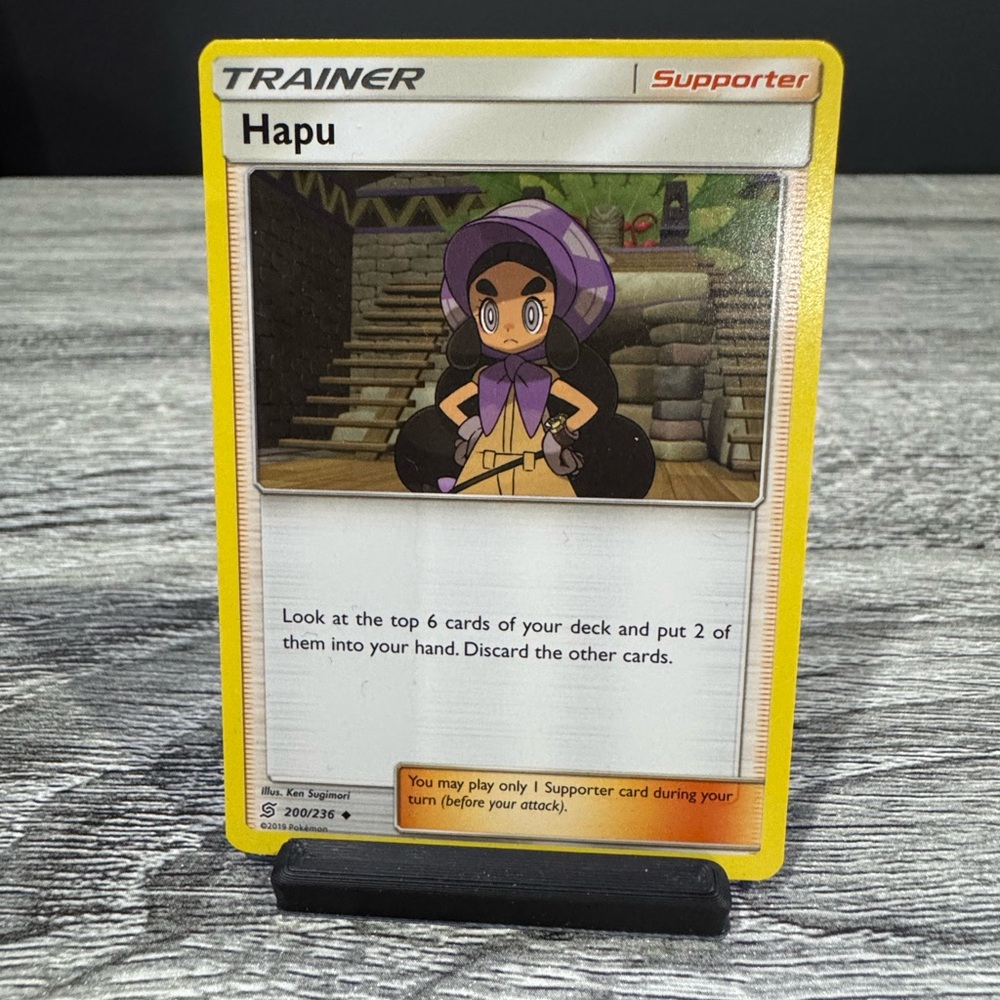 Pokémon | Unified Minds #200/236 (Trainer): Hapu (2019) - Trading Card